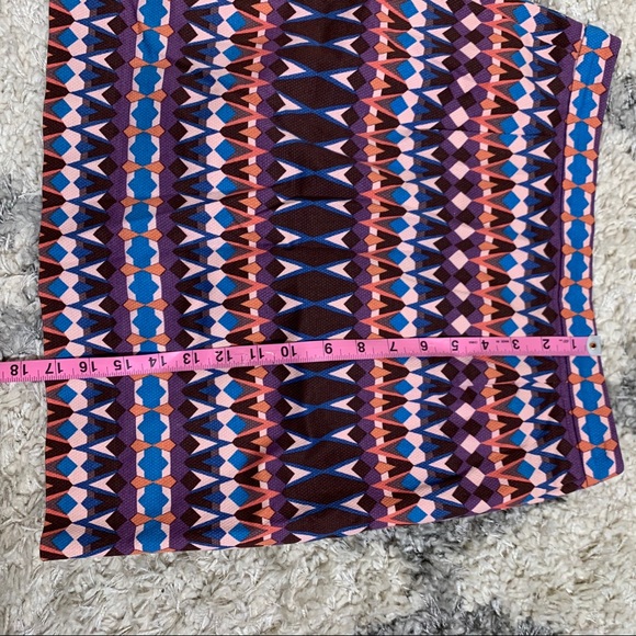 J. CREW Salon Gemstone Print Mini Skirt w/ Pockets - Picture 11 of 11